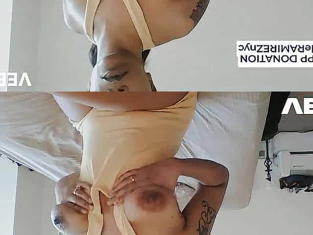 Hispanic Lalin girl Caramel Skin Yellow Color Exotic Bizarre Neighbour Taking Huge Rod Apartment