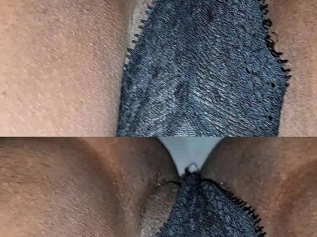 This babe wore a Tampon and let me Sniff her Twat and Booty whilst on her Period