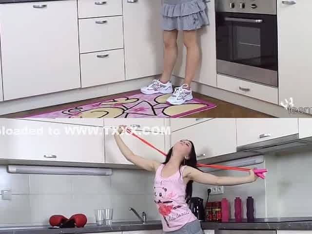 TeenModels - My Jump Rope Sweet Lollypop