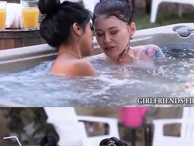 Intensive Lesbo Orgasms Come From Break Up Sex