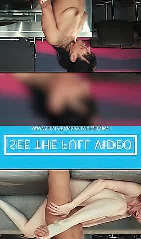 Oriental Hotty Rides Lascivious Groaning Golden-haired Stepmom