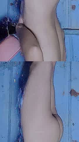 cute cuties like to take movies whilst taking a shower 5
