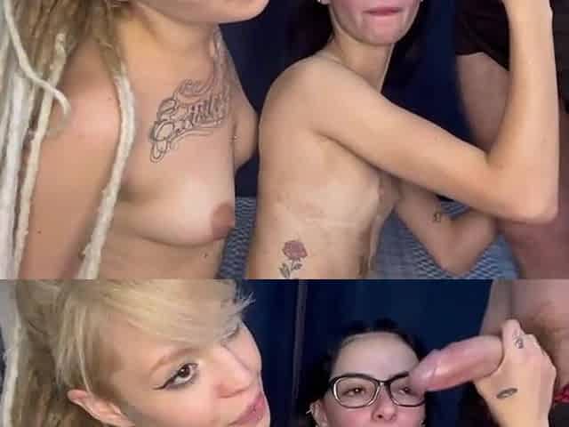 Carmona Facefucking His Slutty Blonde Friend In Bad Melli