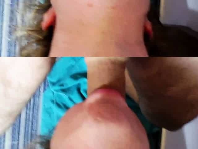 Deutsche MILF auf den Kopf gestellt, tiefer Oralsex