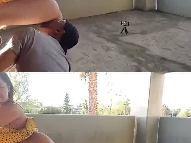 oriental floozy met walking screwed in car garage