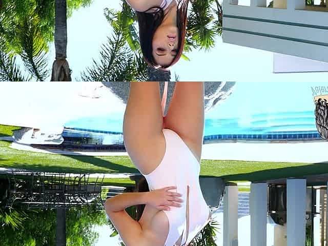 Horny at the Pool - Solo Masturbation