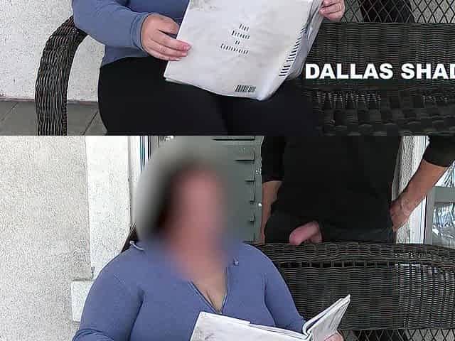 CFNM Risky Outdoor Penis Flashing -- Biggest Titties Ignores me