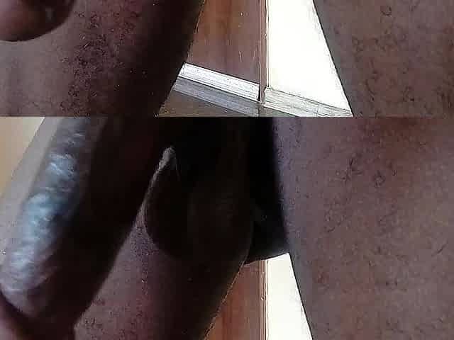 Sexy knob tugjob