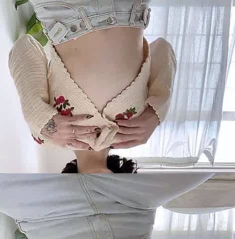 Brunette babe chelsea french solo masturbation