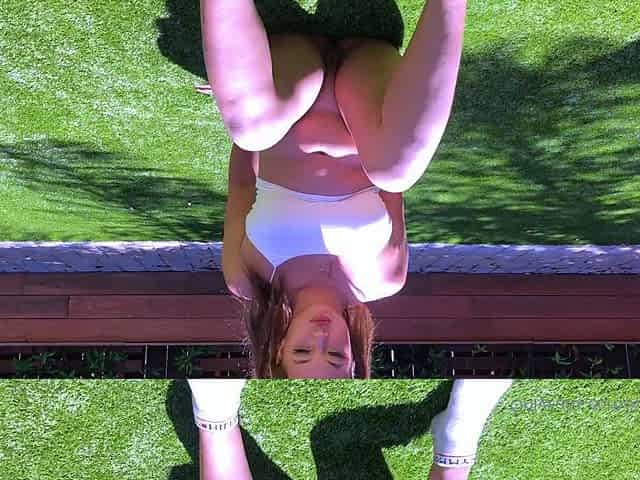 German Amateur Babe Outdoor Analplug Masturbation ww