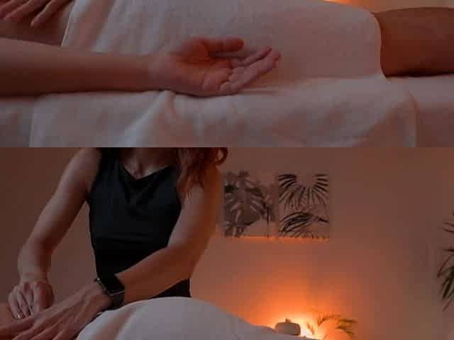 Petite Massage Therapist Goes Further for Cash. He Cums