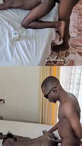 Banging black large butt bussyass with my Afro BBC