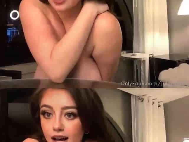 Leann amateur beautiful brunette with big boobs