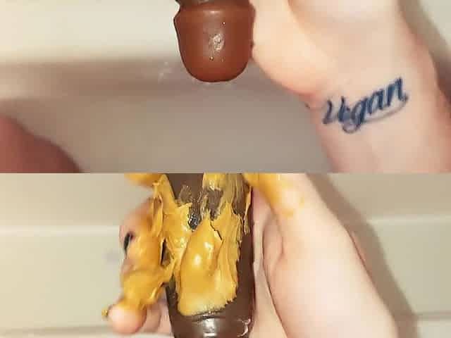 Solo WAM Peanut Butter BBC POV Sploshing Tugjob FTM
