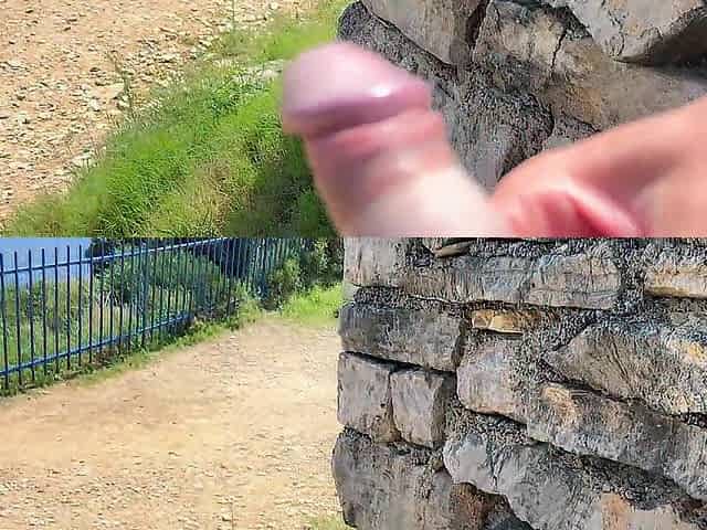 Public Rod Flashing - Cutie Got Scared When That babe Seen My Rod But Curiosity Got The More excellent Of It