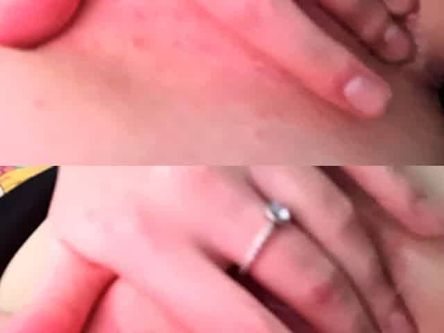 Pulled amateurs close up car sex