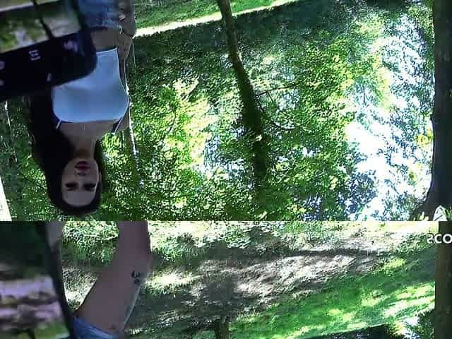 I Thin Thick Knockers Teenie Maja I Screw For Currency At Street Audition