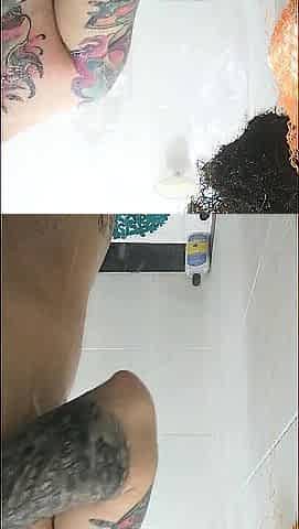 Cumming in the shower with my Tenga Toy