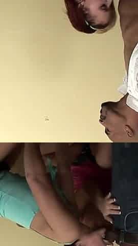 Tara Lynn and Jamey interracial threesome fuck with big black cock