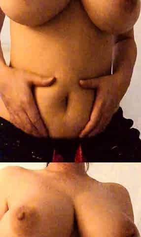 Big boobs milf masturbates with her dildo