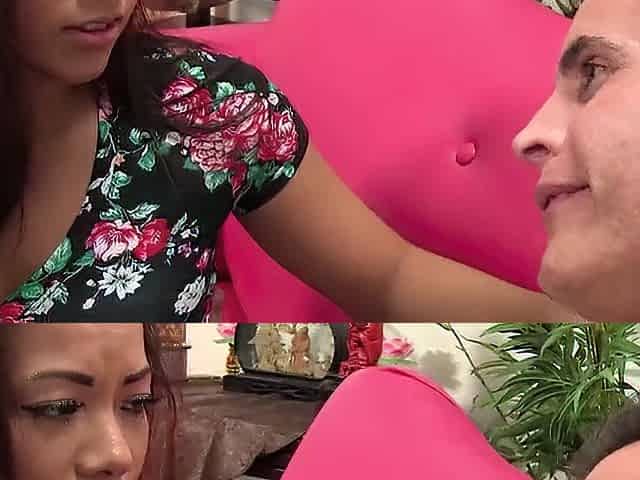 Morgan gets a large white creampie unfathomable inside her palpitating twat!