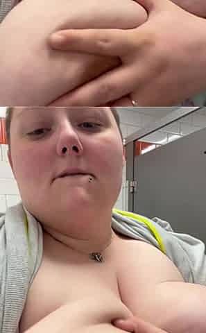 I Love Playing with My Massive Tits
