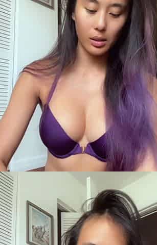 Cute Asian Chubby Teen Wild Dildo Masturbation