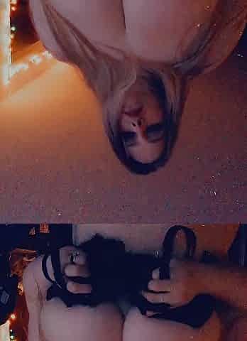 Blond titty teaser