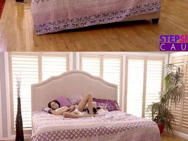 Ariana Marie gets busted riding her stuffed animal gets to ride real ramrod instead