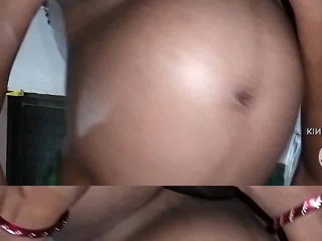 Pregnant wife fucked at night