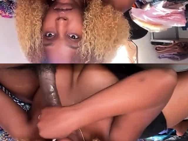 Curly-Haired Beauty Rides Dick for Huge Creampie
