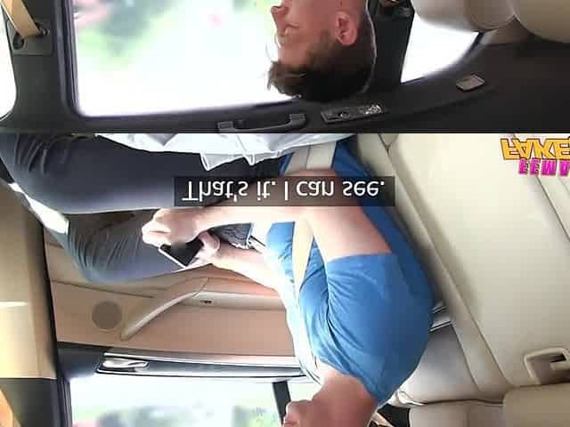 Nice-looking Golden-haired Taxi Driver has Snatch Slammed - CZECH XXX