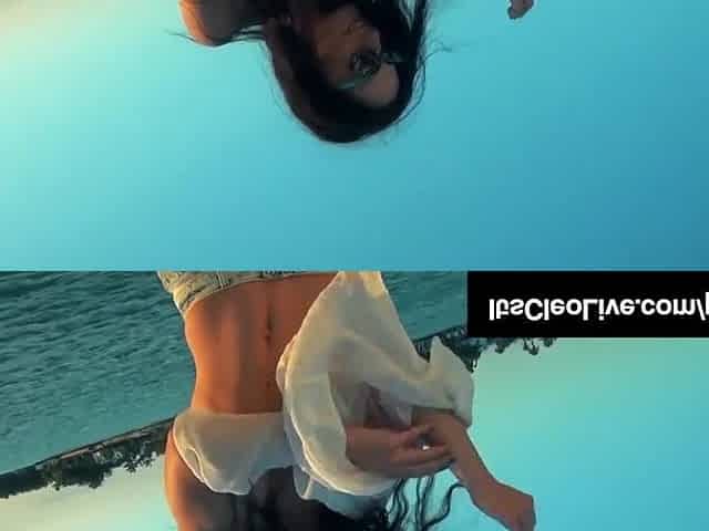 Freckled Face Beauty Its Cleo Pumps Her Soaked Cunt On A Boat!
