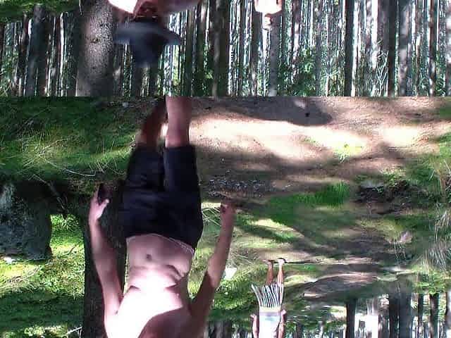 Nature erotic shooting in the forrest - part 1