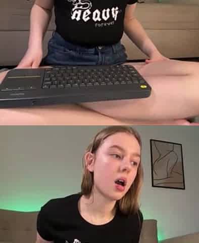 Real climax whilst large sex tool screwing my vagina