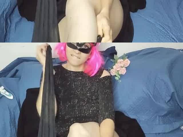 My Pussy Mask Makes Me So Naughty! Im Touching Myself Now