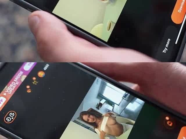 Stepmother caught me with her AI nudes. This babe get lewd and let me bang her