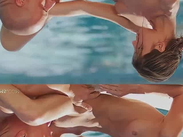 Skinny Young Hottie Gina Gerson Fucked On The Poolside