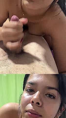 I woke up to suck his penis