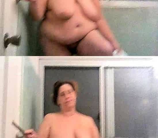 UNAWARE BBW DRYING OFF 1