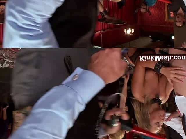 Slaves vie for dominance at orgy party