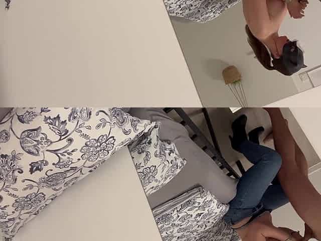 Leather Jeans Fetish! Not Fake! User Fails Completely!!