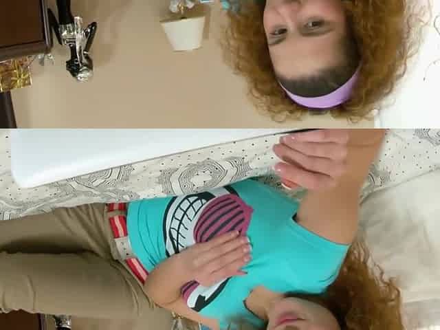 Double Hole Pleasure Session Kinky Young Babe Cordelia A!