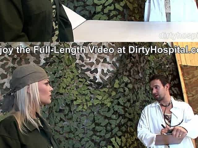 Routine Check-Up before Enrolling to the Army with Jasmine Rouge and Titus Steel for DirtyHospital