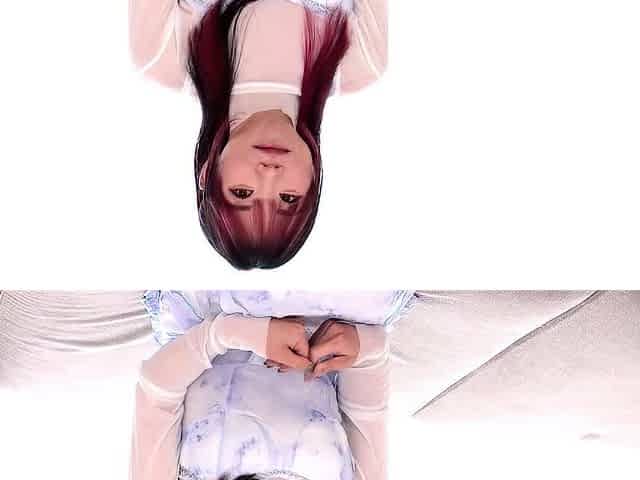 Asian small tit girl masturbating