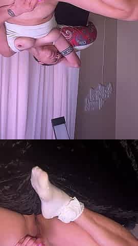 Relaxing Orgasm Ending in Uncontrollable Giggles
