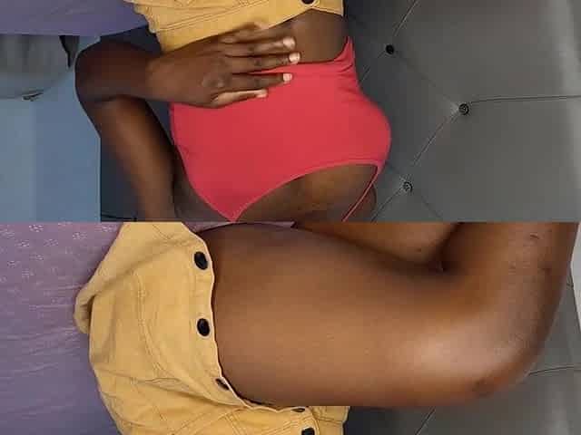 Missionary black oiled booty