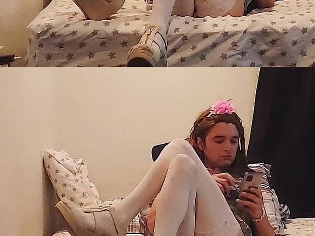 Kay desires to bang with own penis