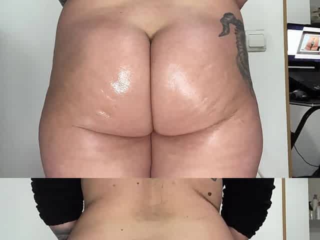 twerk diva clench her ass