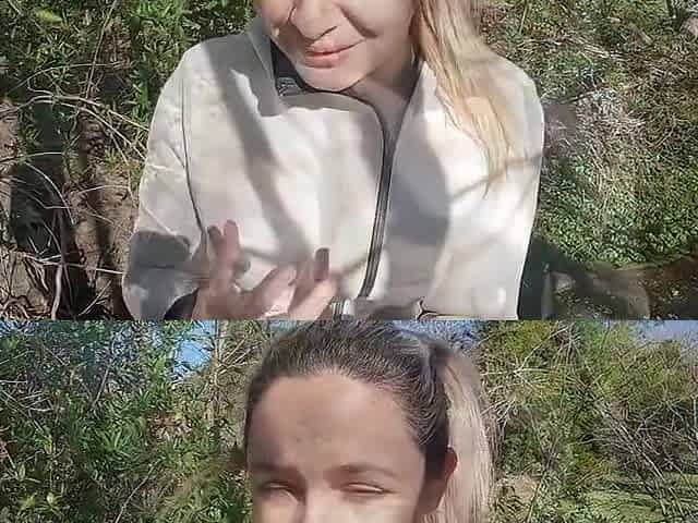 Van - Blowjob In The National Park, Public Sex! With Katrina Van